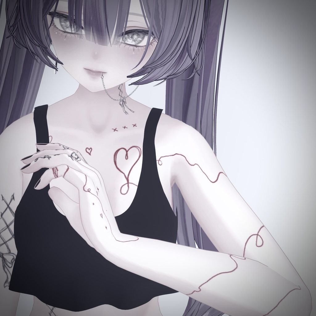 Thread of Fate Body tattoo texture #ateliersuuria