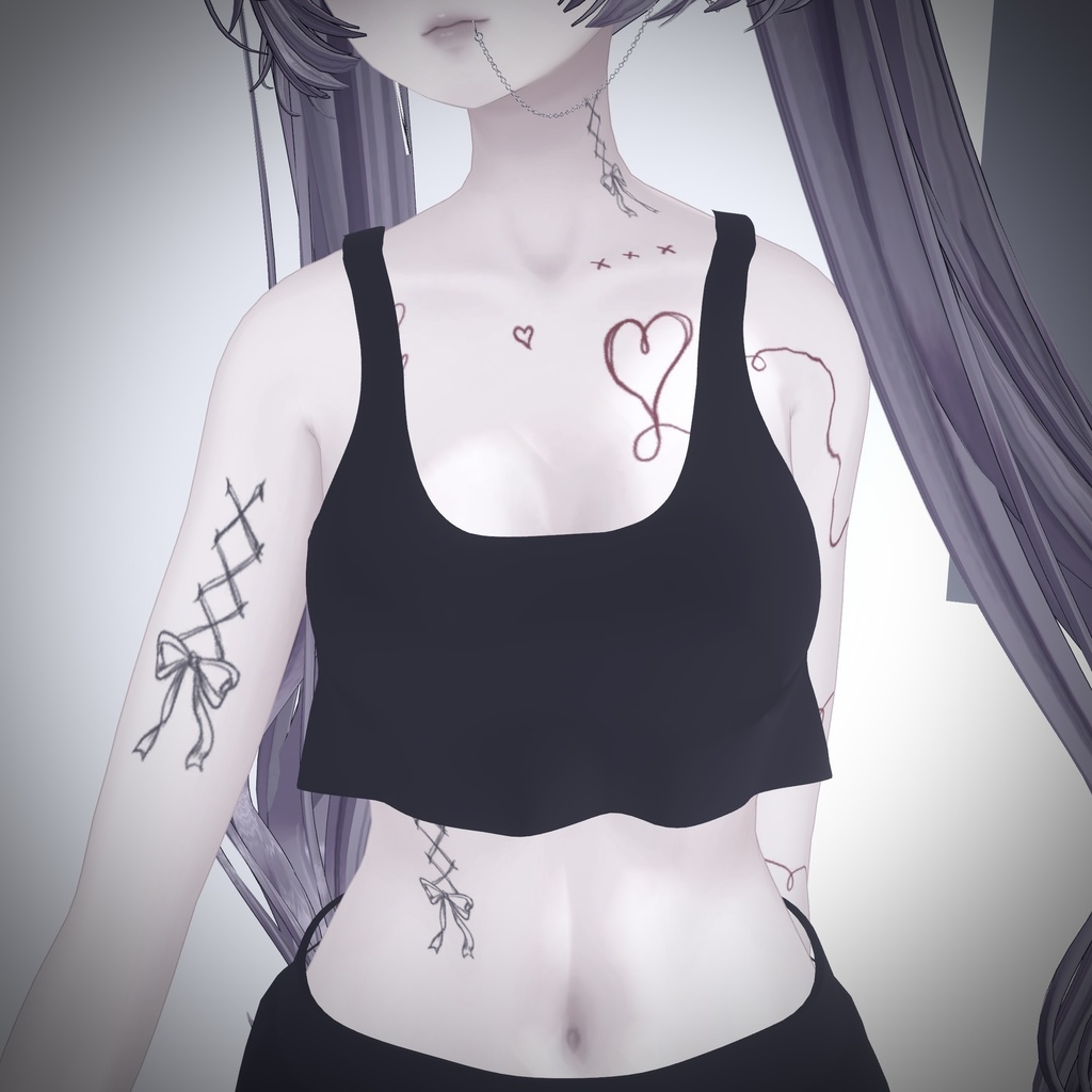 Thread of Fate Body tattoo texture #ateliersuuria