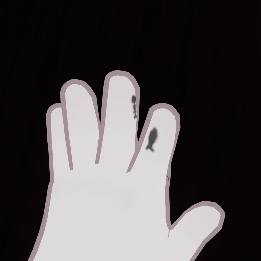 【無料版有り】キプフェル用おててのメモ Body texture #atelierSuuria