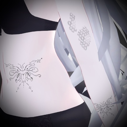 Butterfly tattoo texture #ateliersuuria