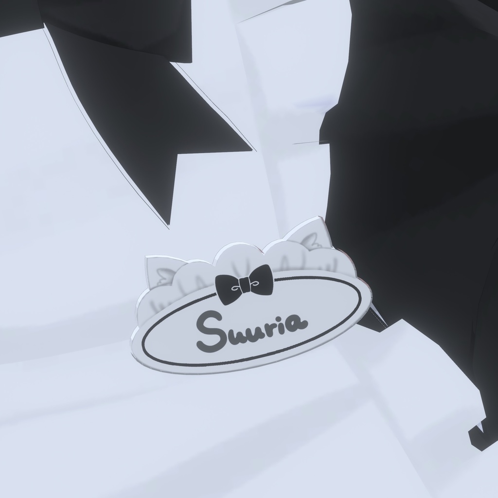 【Free】メイドバッジ #メイドキプフェル推進会 #atelierSuuria