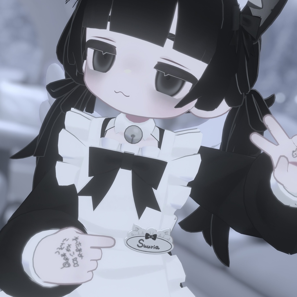 【Free】メイドバッジ #メイドキプフェル推進会 #atelierSuuria