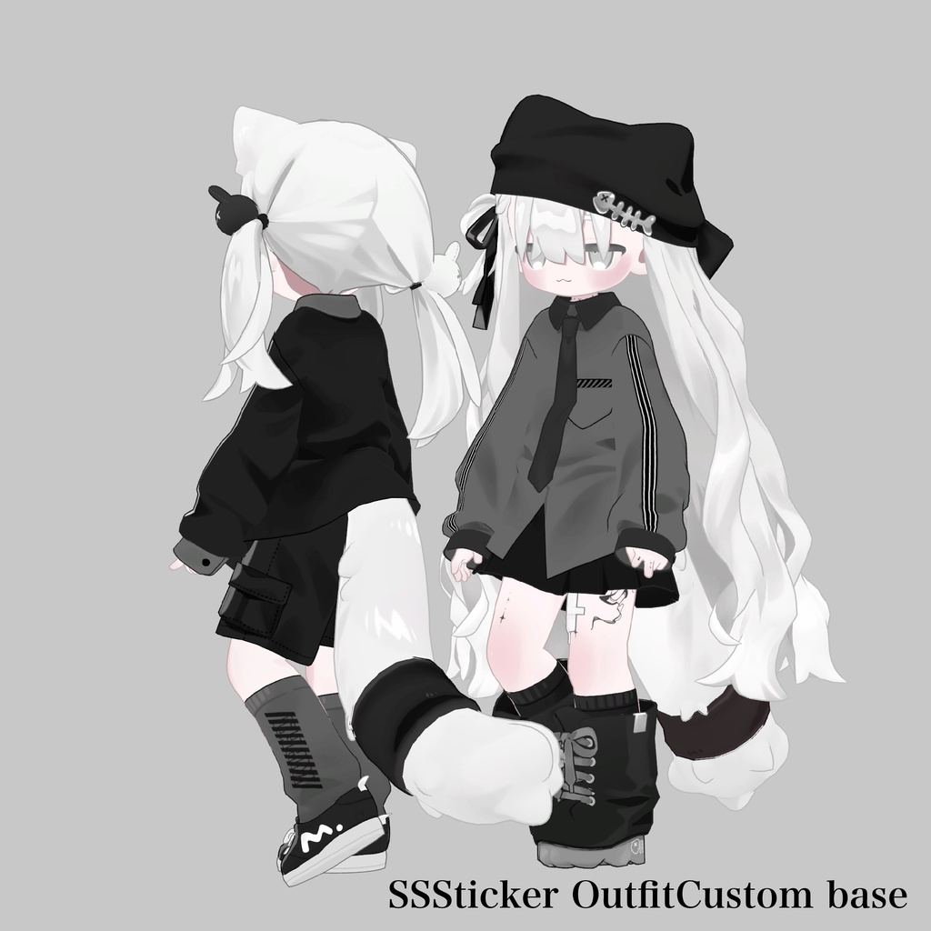 SSStickers and  Kipfel Outfit texture Set #atelierSuuria