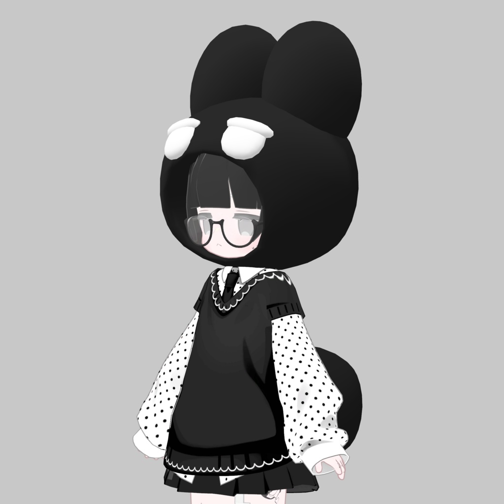 SuuriaUSAGI Head & shippo for Kipfel #atelierSuuria