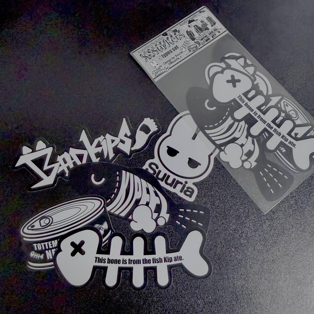 【REAL ITEM】SSStickers 5type Set #atelierSuuria