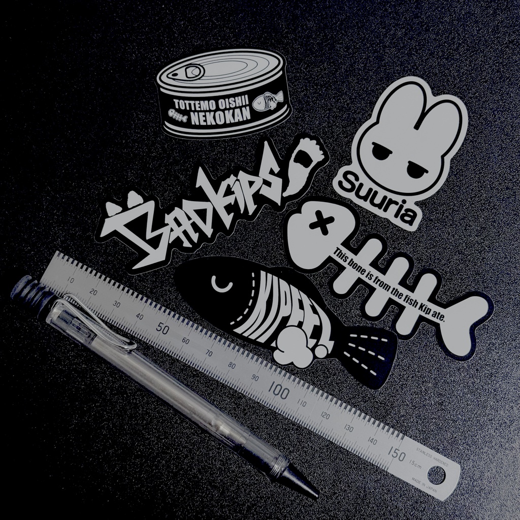 【REAL ITEM】SSStickers 5type Set #atelierSuuria