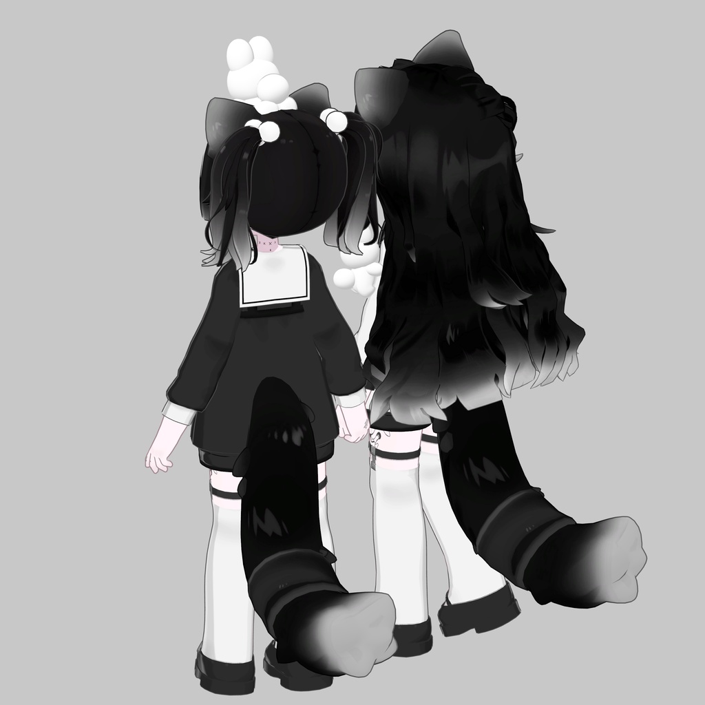 Square Collar Uniform for MameFriends #atelierSuuria