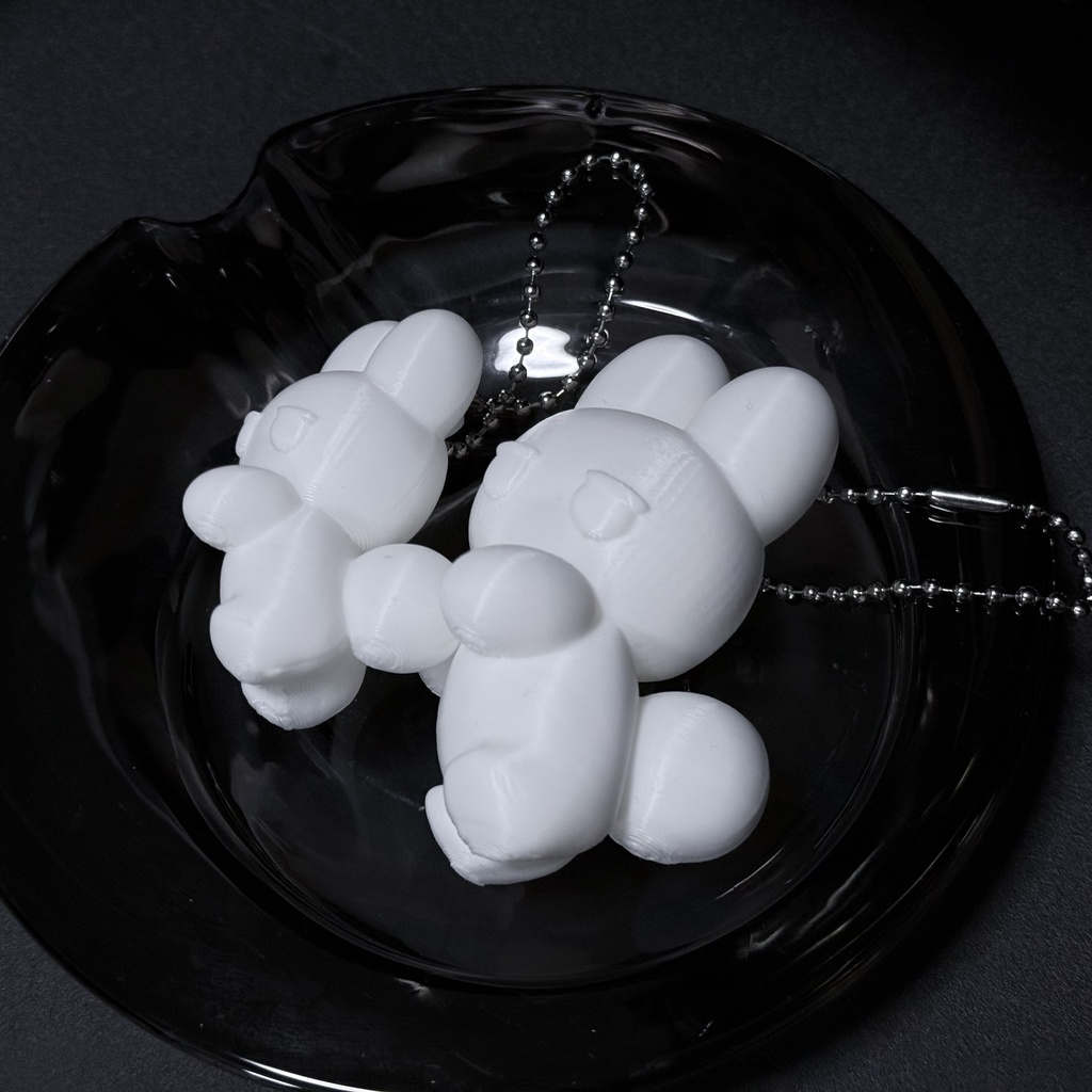 【REAL ITEM】SuuriaUSAGI 3D printed mini figure #atelierSuuria