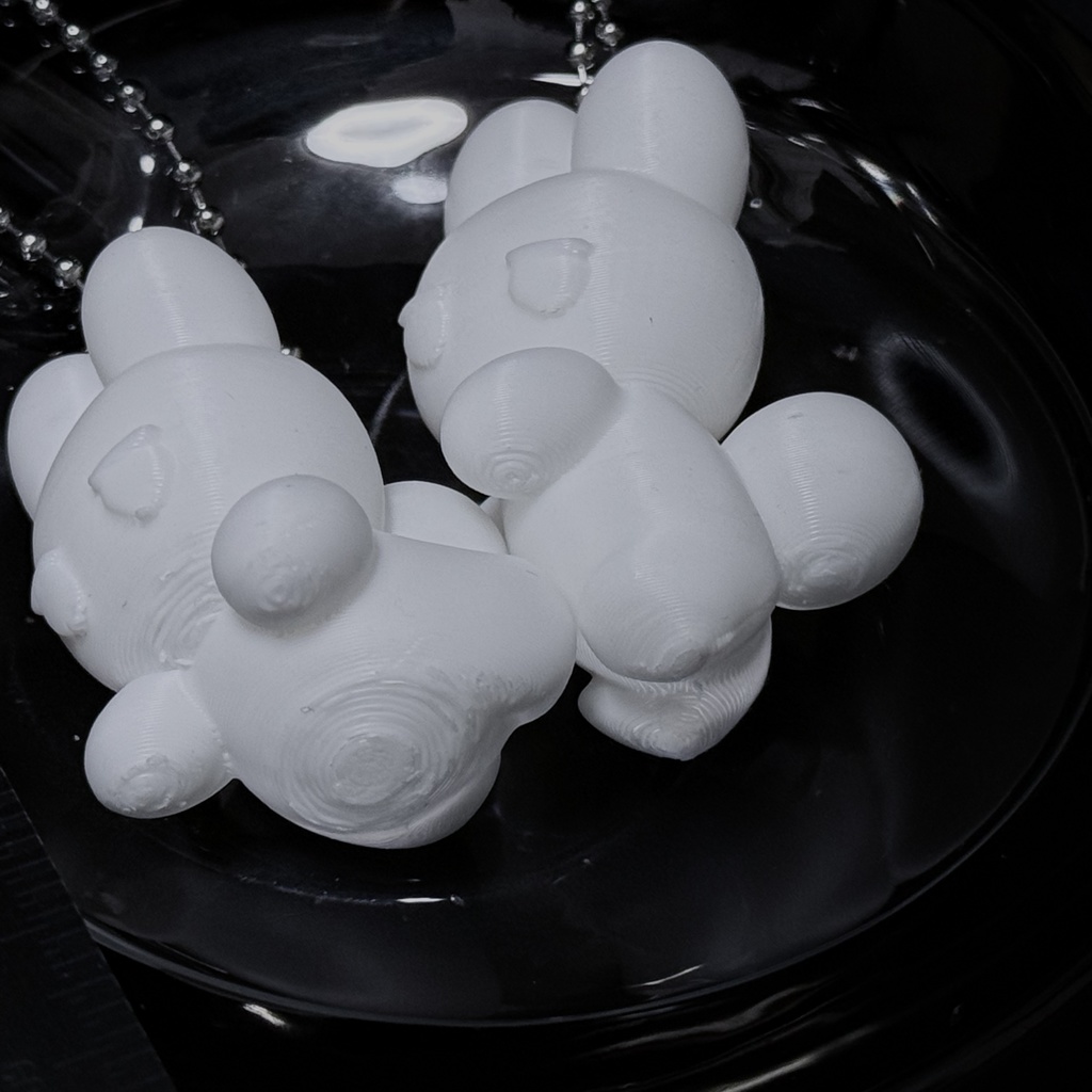 【REAL ITEM】SuuriaUSAGI 3D printed mini figure #atelierSuuria