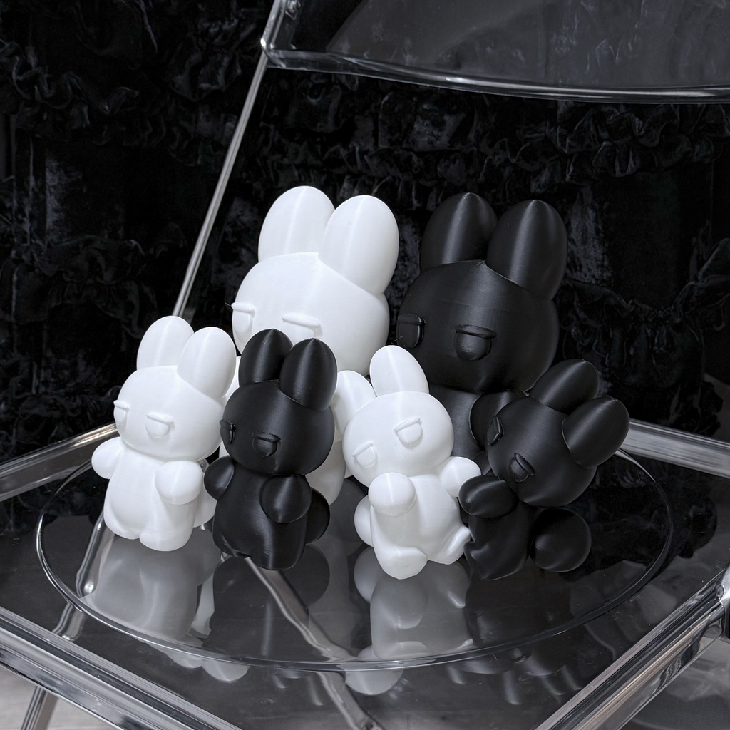 【REAL ITEM】SuuriaUSAGI 3D printed figure #atelierSuuria