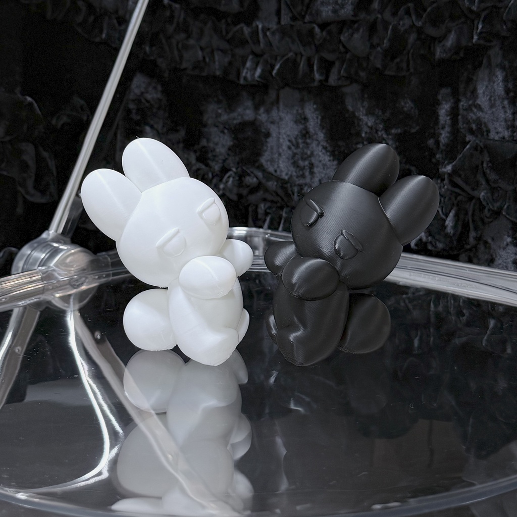 【REAL ITEM】SuuriaUSAGI 3D printed figure #atelierSuuria
