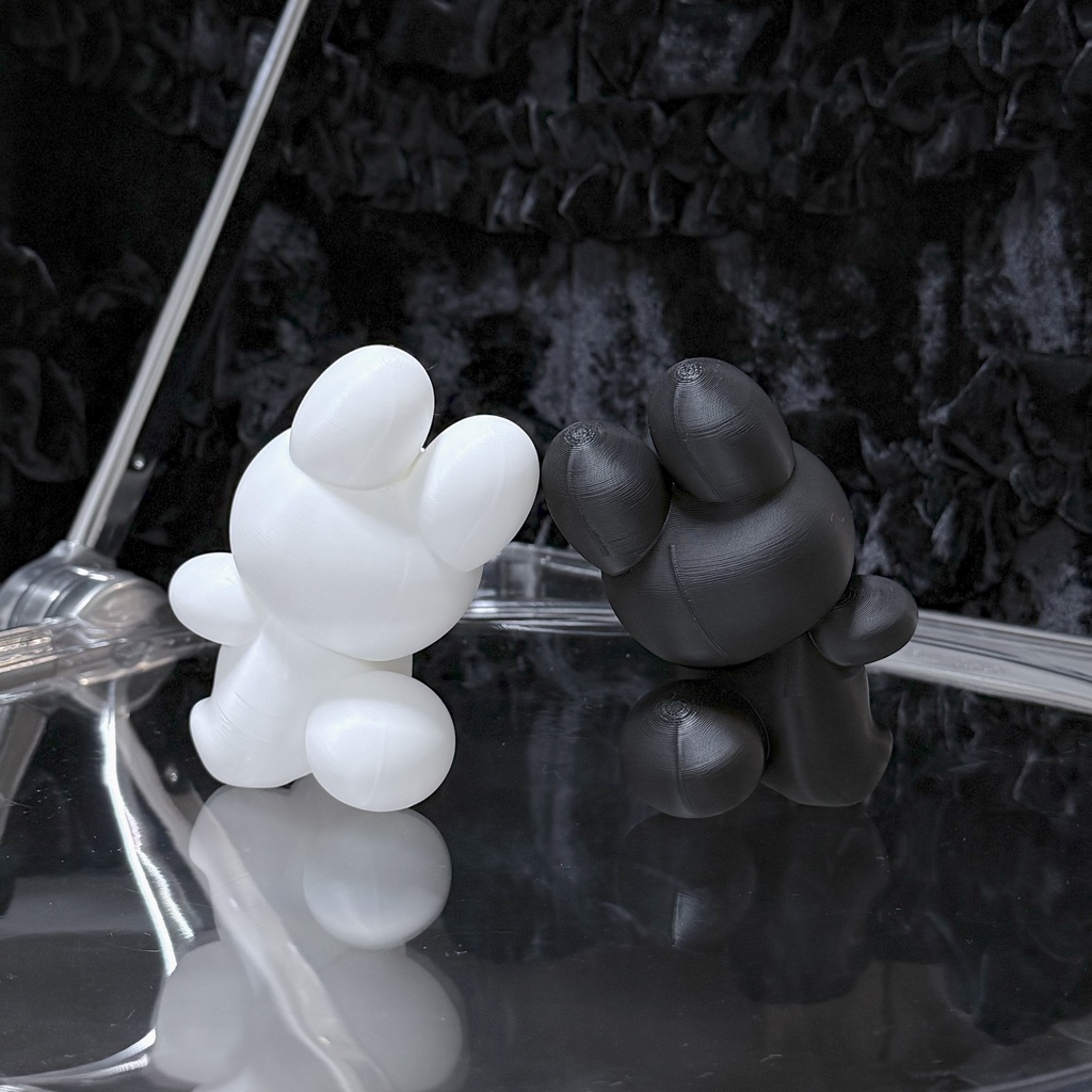 【REAL ITEM】SuuriaUSAGI 3D printed figure #atelierSuuria