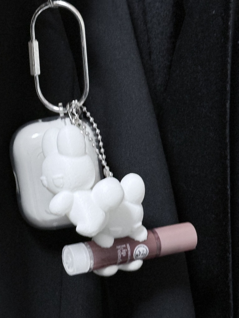 【REAL ITEM】SuuriaUSAGI 3D printed Lipstick charm #atelierSuuria