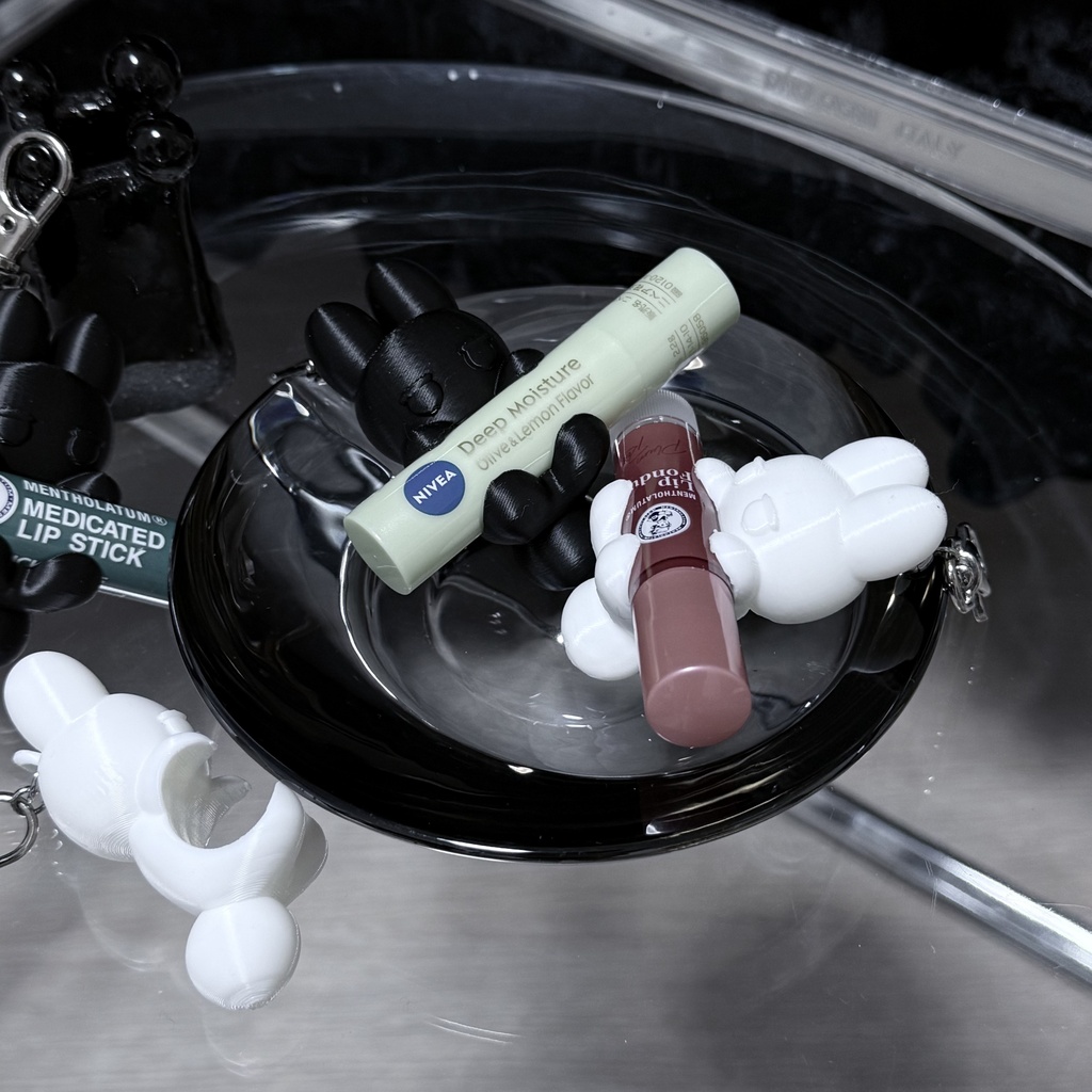 【REAL ITEM】SuuriaUSAGI 3D printed Lipstick charm #atelierSuuria