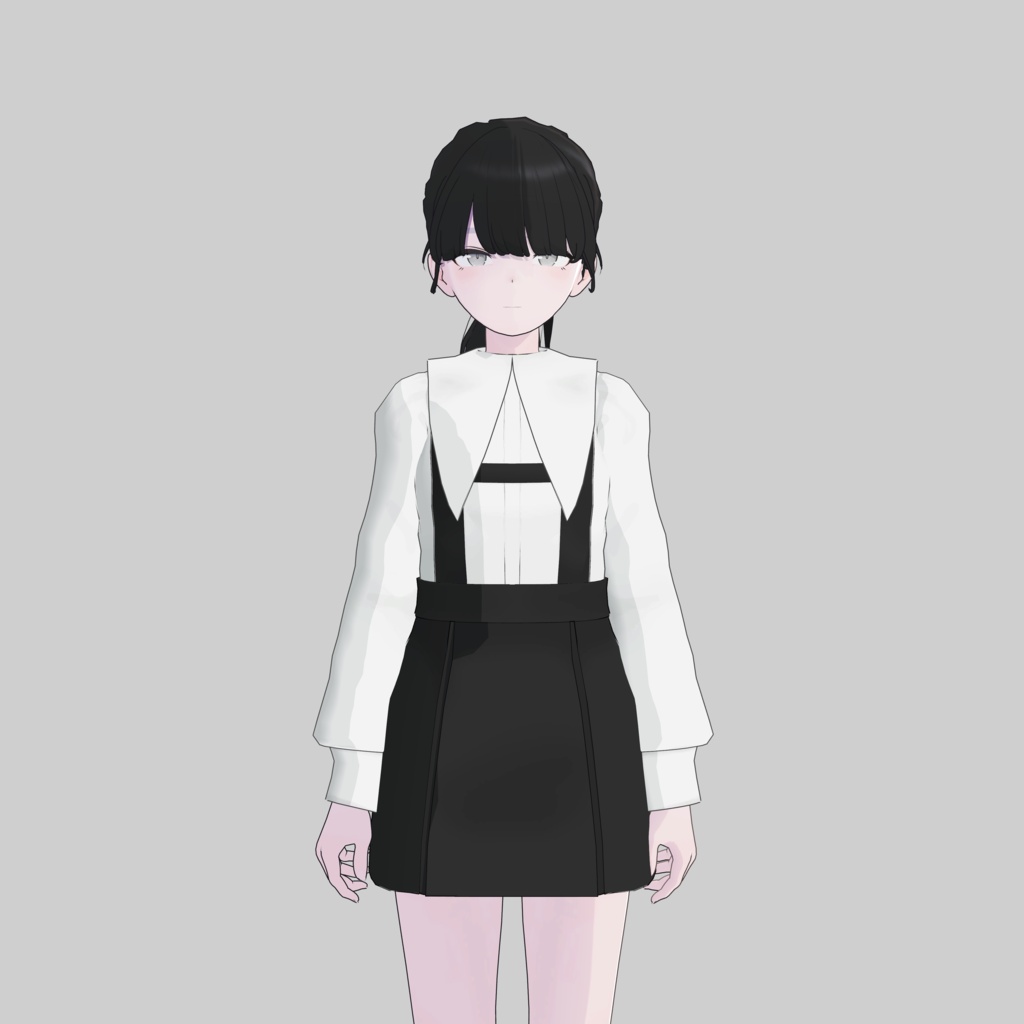 Uniform01 SuspenderSkirt #atelierSuuria