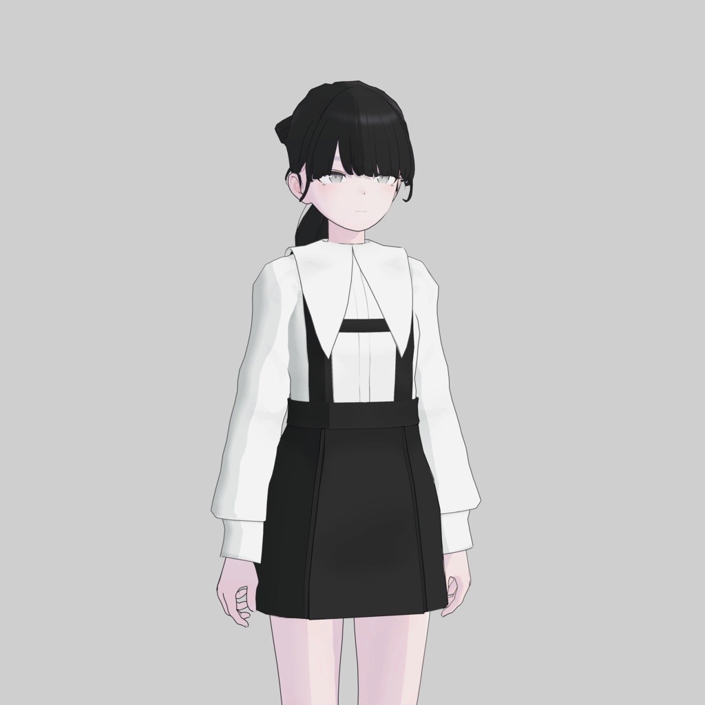 Uniform01 SuspenderSkirt #atelierSuuria
