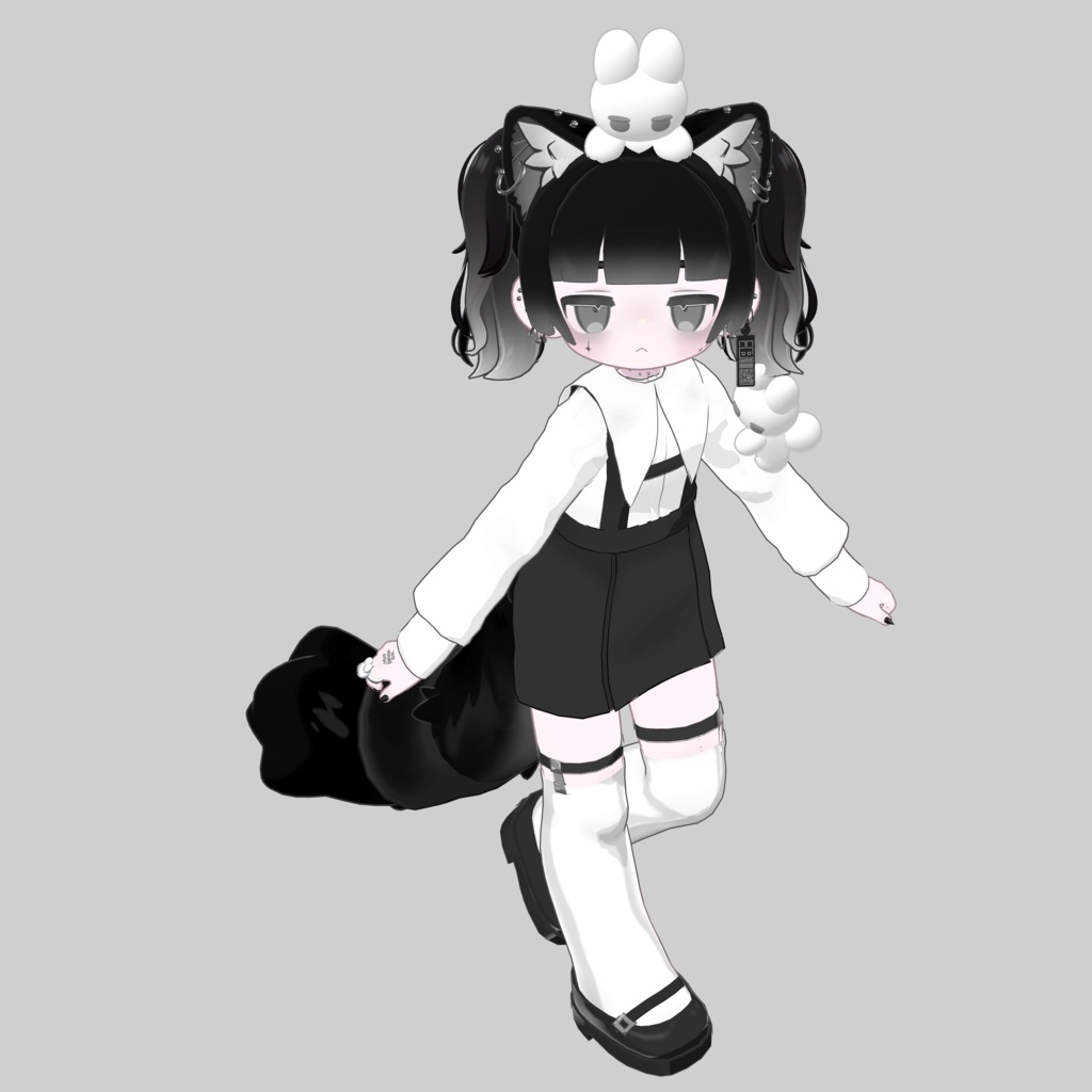 Uniform01 SuspenderSkirt #atelierSuuria