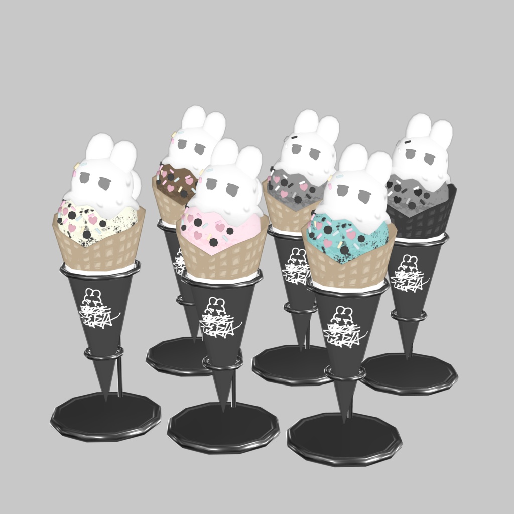 USAGI IceCream #atelierSuuria