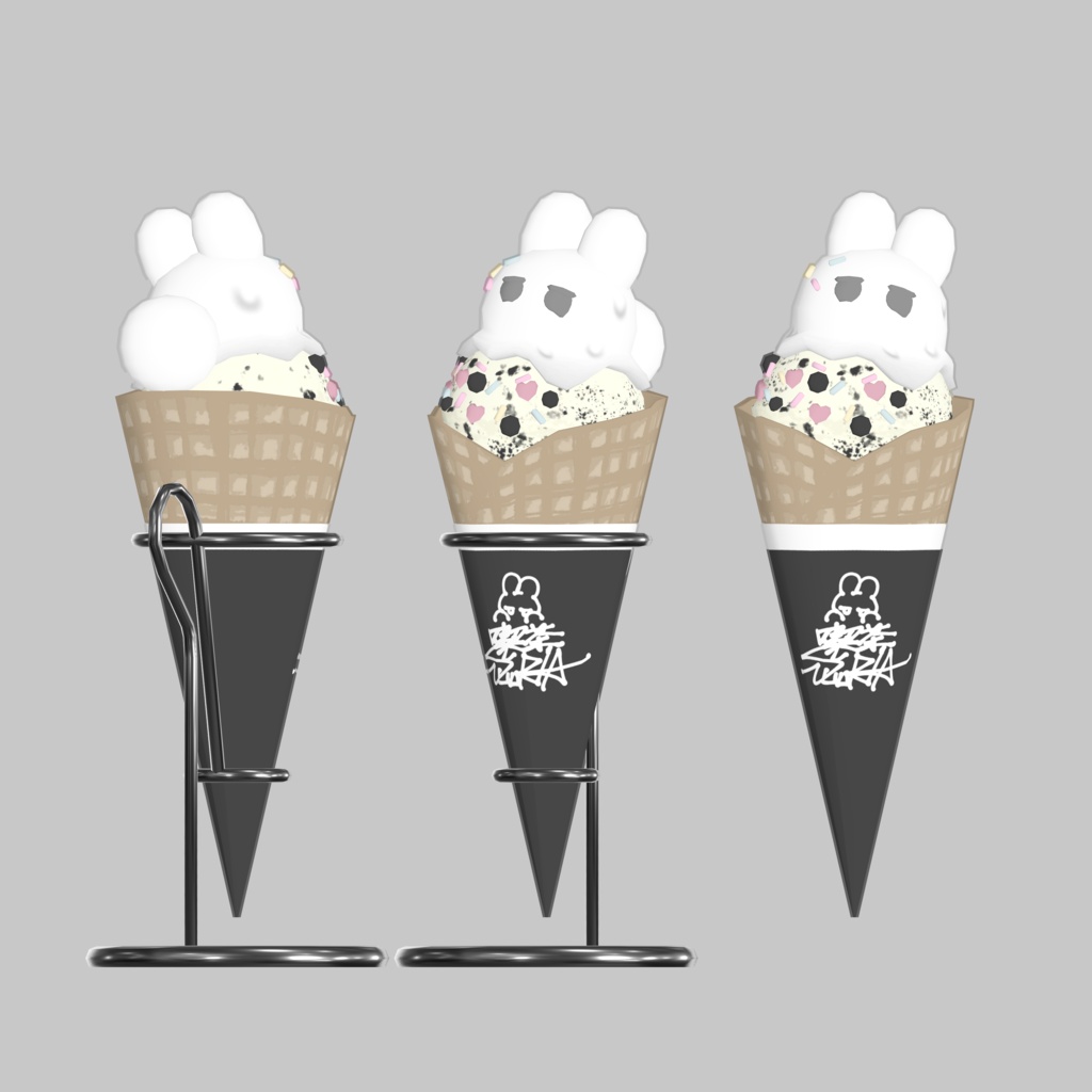 USAGI IceCream #atelierSuuria
