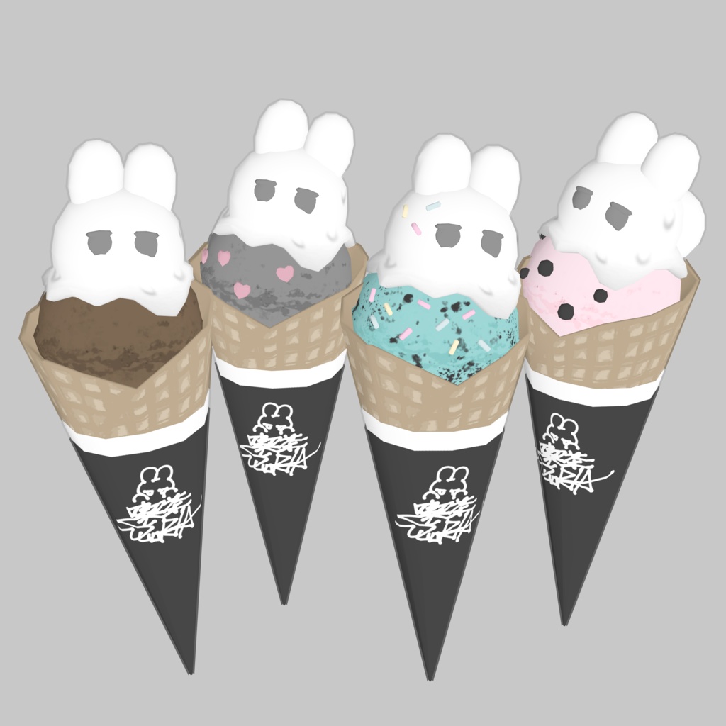USAGI IceCream #atelierSuuria