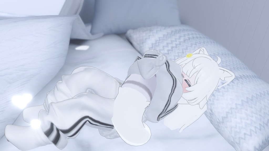 【MA対応】キプフェルしっぽの抱き枕 (ポーズシステム)