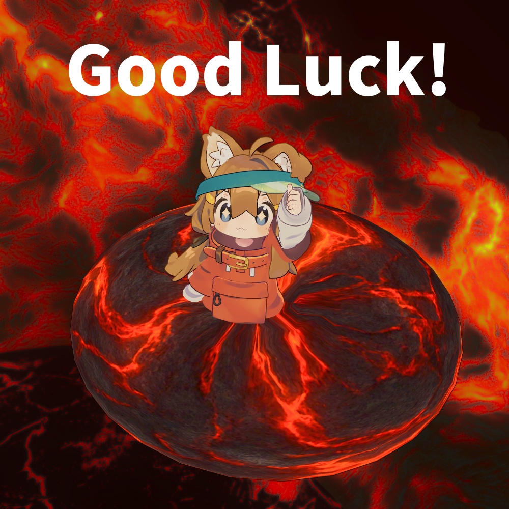 【無料】Good Luck！ （退出用モーション）