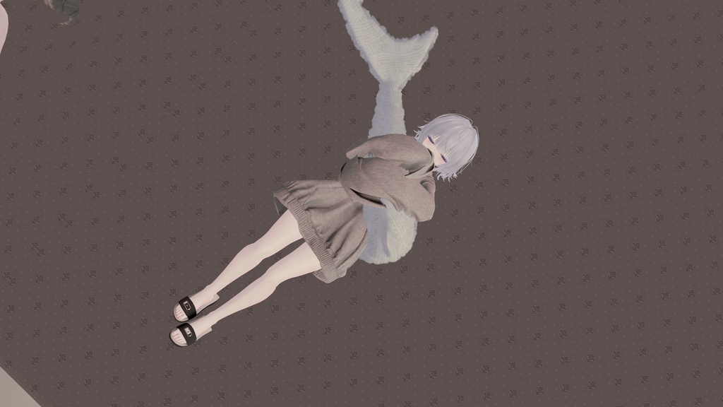 【MA対応】ルルネしっぽの抱き枕