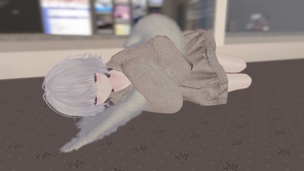 【MA対応】ルルネしっぽの抱き枕