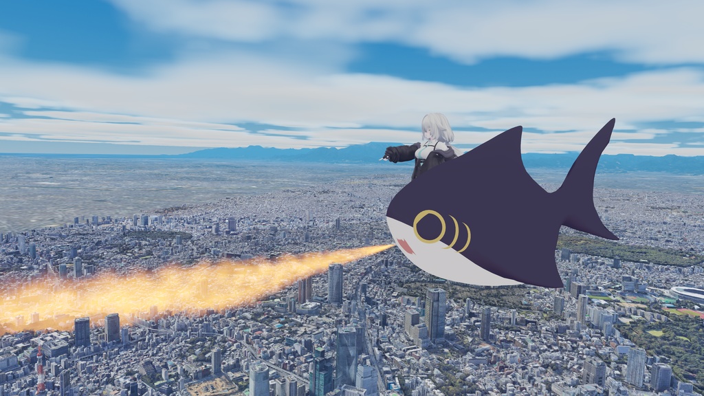 【MA対応】ルルネのサメちゃんライド