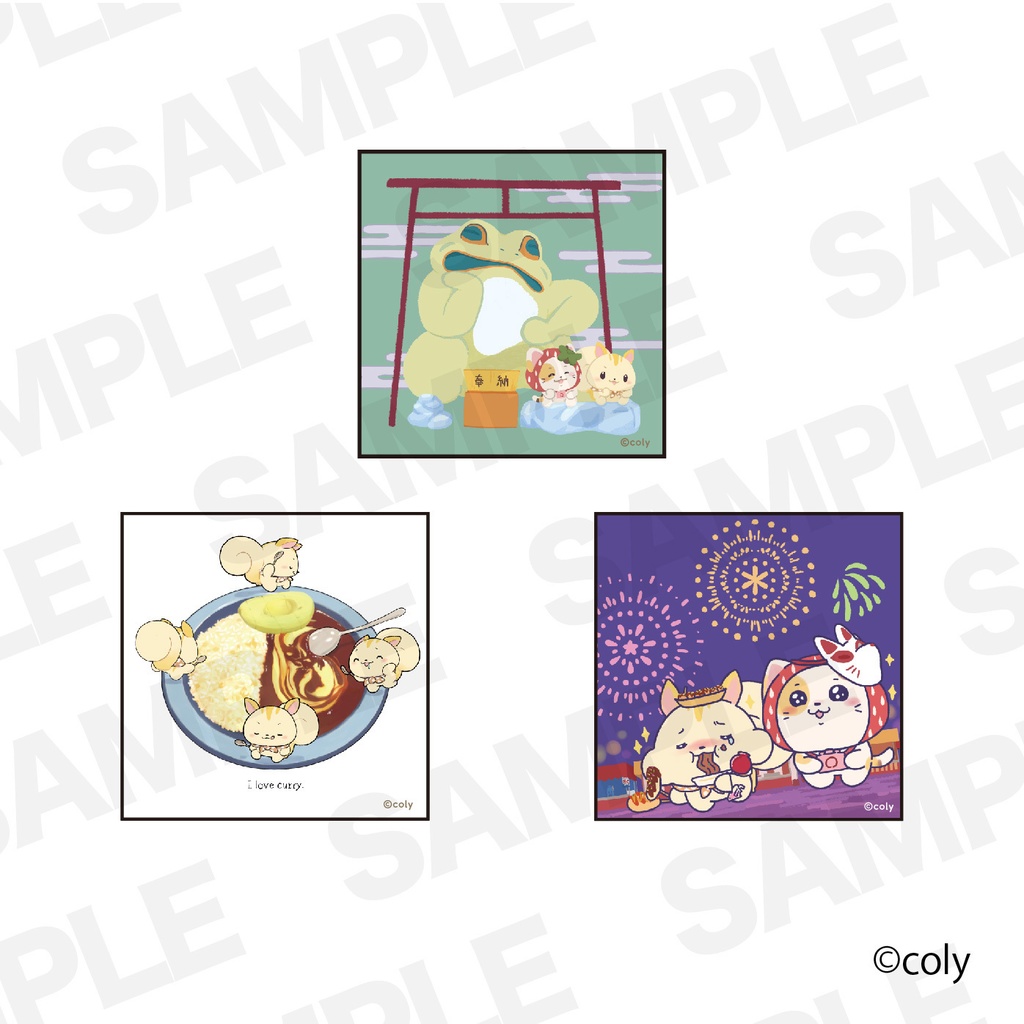 春まつり!30%割引【もふもふ旅日記】ステッカー