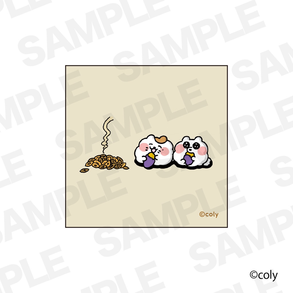 【ペットみたいななにか】今治製ミニタオルハンカチ