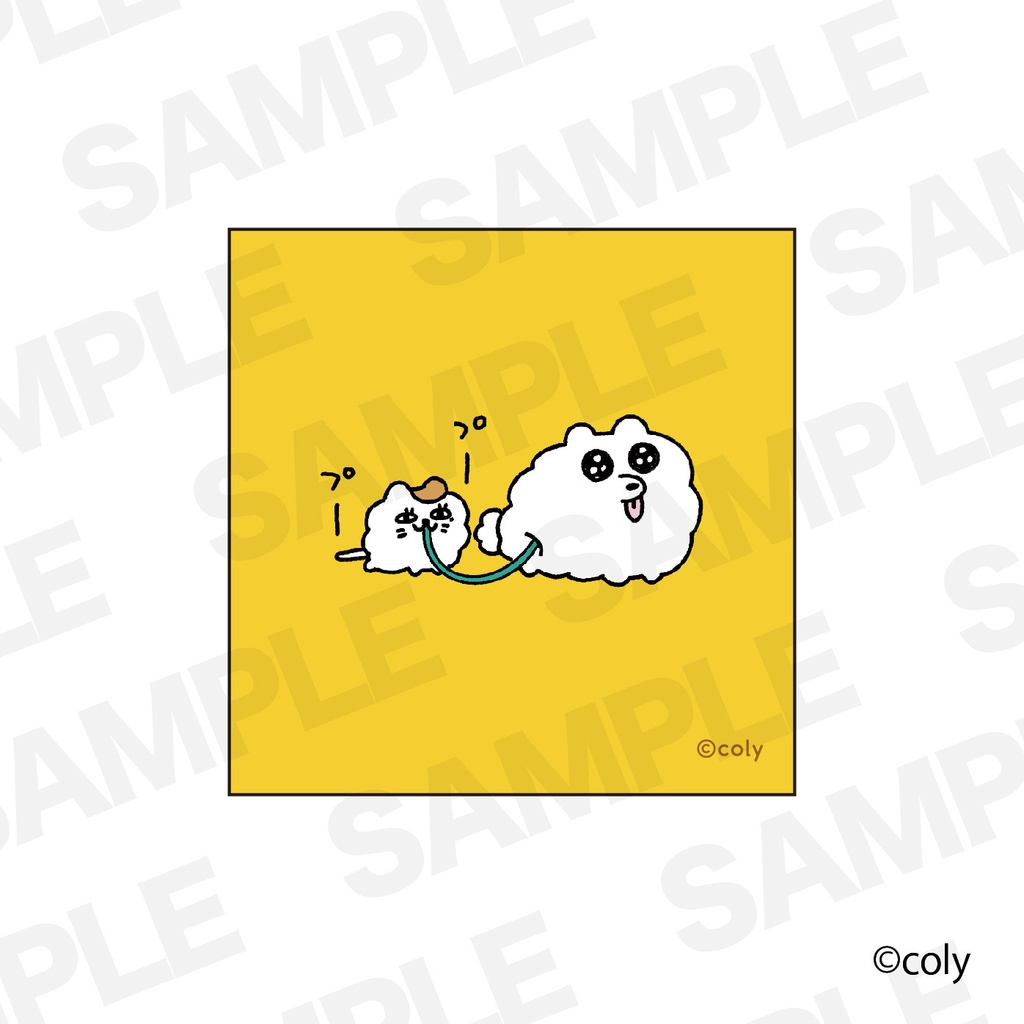 【ペットみたいななにか】今治製ミニタオルハンカチ