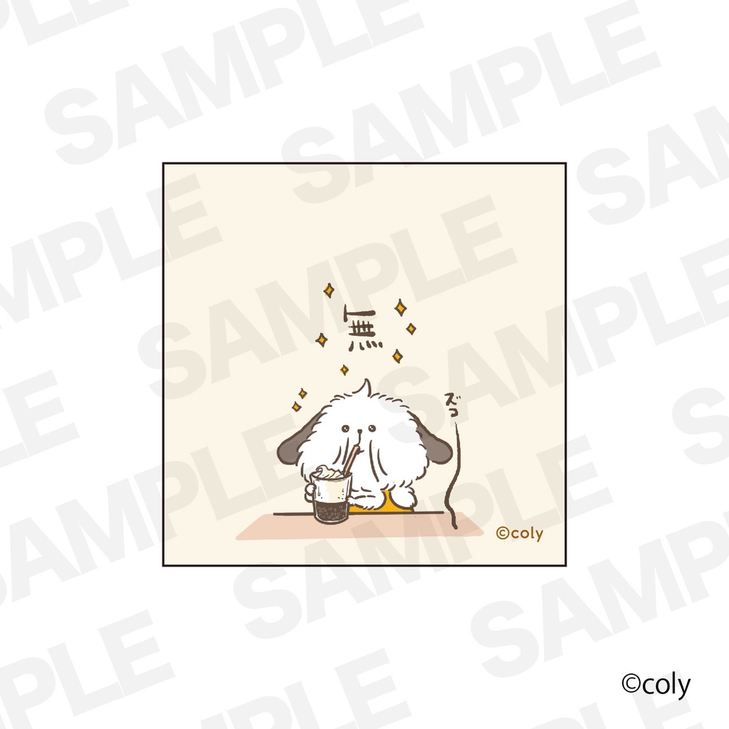 【いぬぽにょ】今治製ミニタオルハンカチ