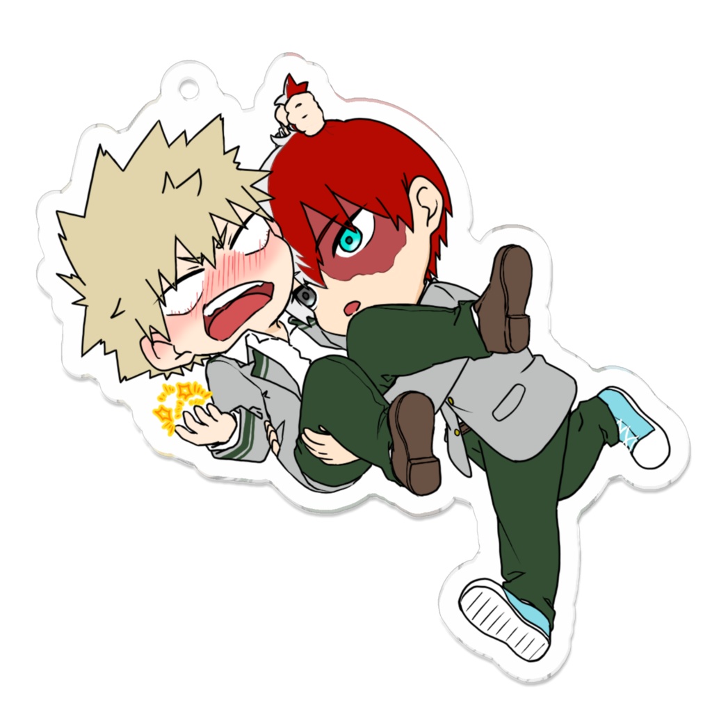 おひめさまだっこな轟爆