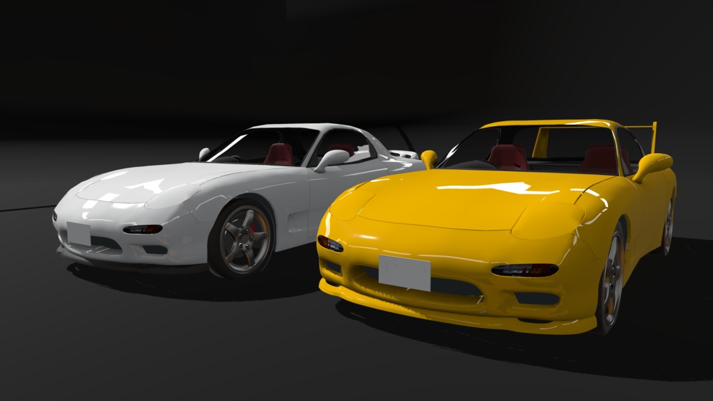 [VRC向け]　CCS1用　CVS2用　自動車　TYPE-FD3S　