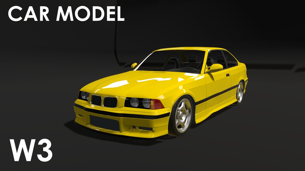 [VRC向け]　CVS2用　自動車　W3