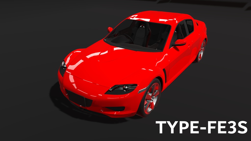 [VRC向け]　CVS2用　自動車　TYPE-FE3S