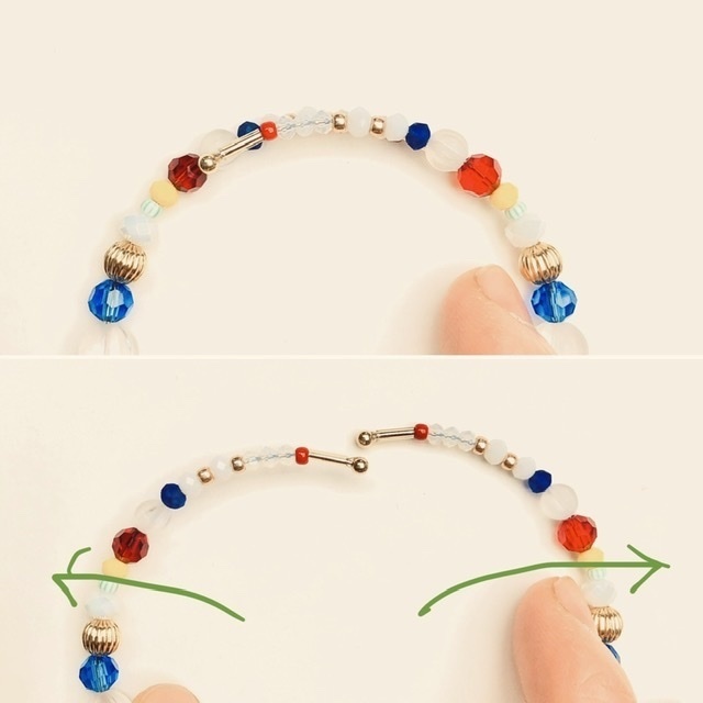 ワイヤーブレスレット トゥワイス