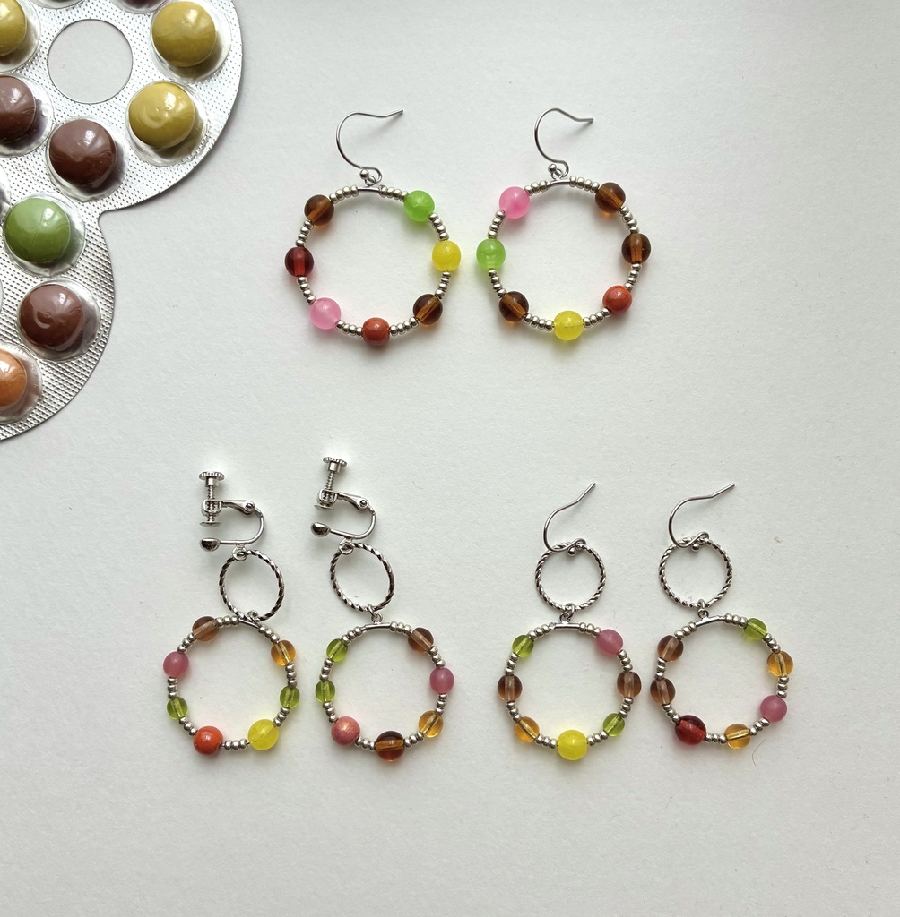 ハイエイトチョコイメージピアス/イヤリング