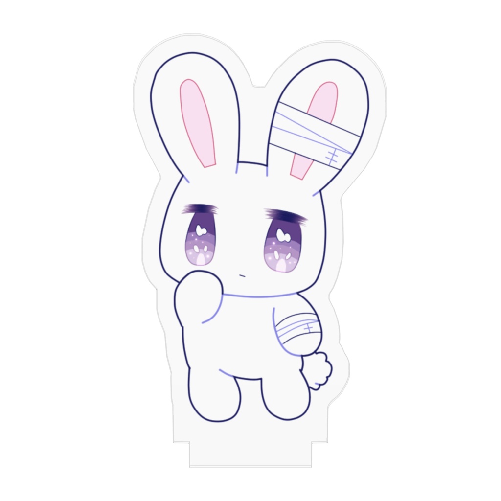 病みうさぎちゃんアクリルフィギュア