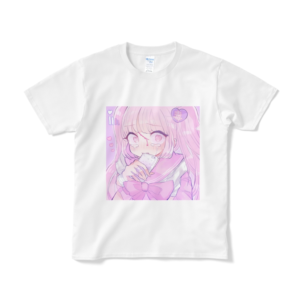 【短納期】依存♡少女Tシャツ