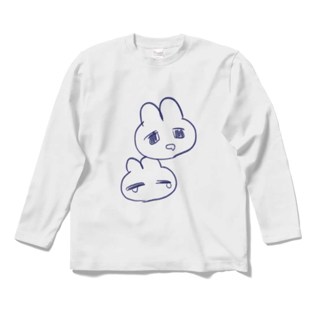 ぺちょうさぎロングスリーブTシャツ