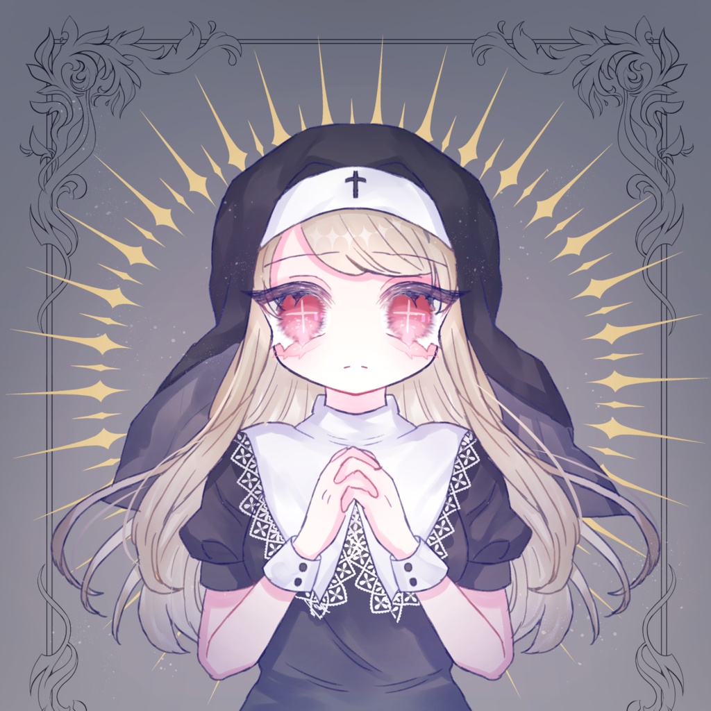 【フリー素材】神々しい後光【無料配布】