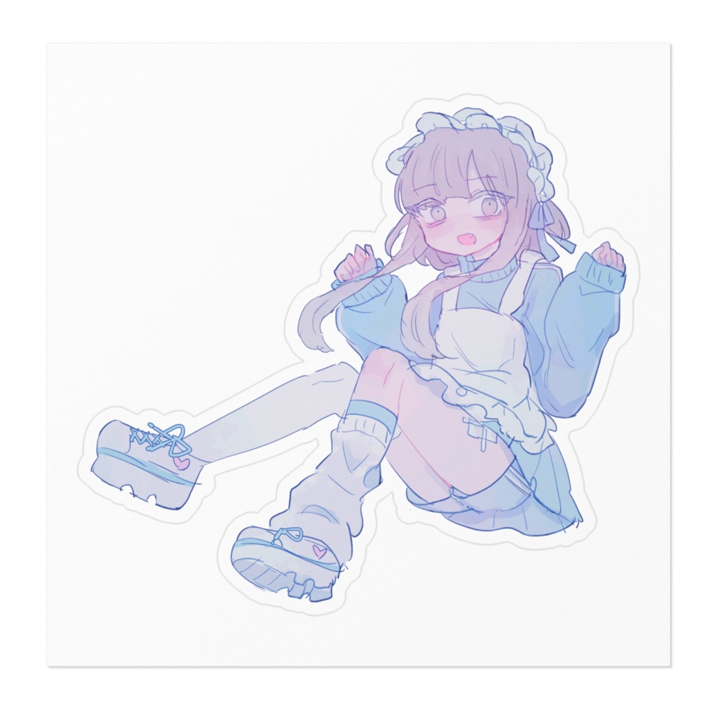 【3サイズ】fall in 東雲ののめちゃんステッカー