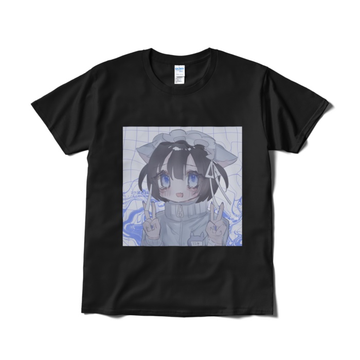 【短納期】人権ください。Tシャツ-黒