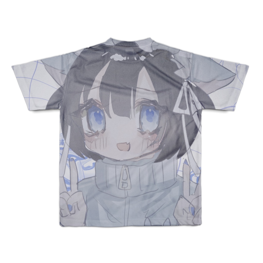 人権ください。フルグラフィックTシャツ