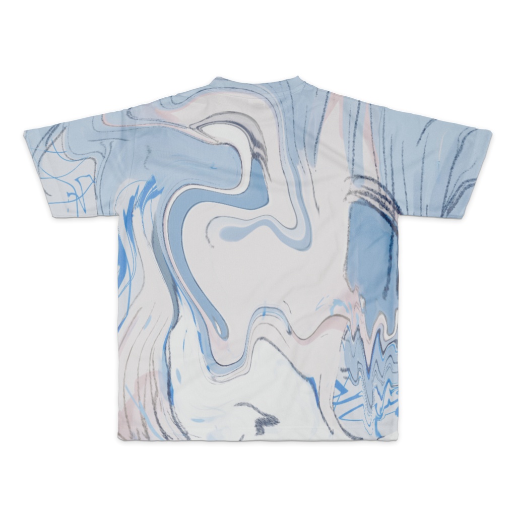 わたしがしんだ、日」フルグラフィックTシャツ