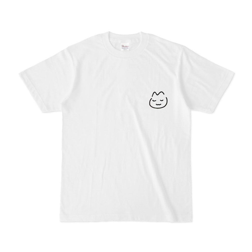 らんくん生誕祭2023Tシャツ-白 胸元ポイント