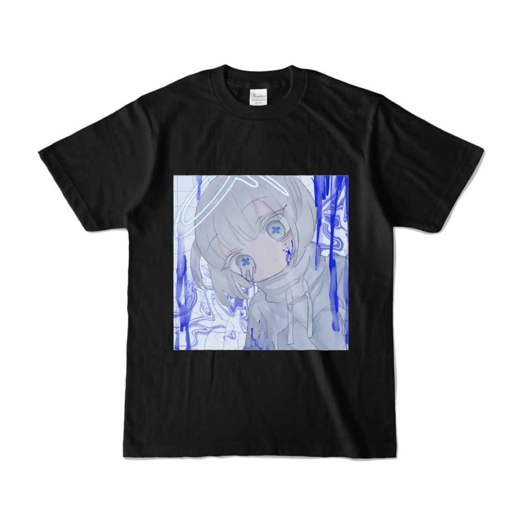 人権ない。Tシャツ-黒