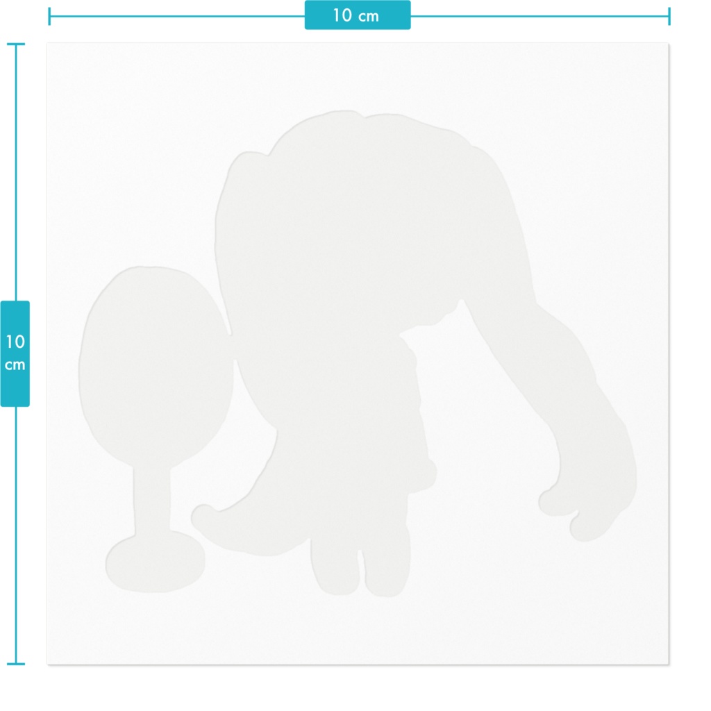 あつがなつい。サ終ちゃんステッカー